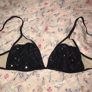 NWOT VS Sequin and Mesh Bralette 💎